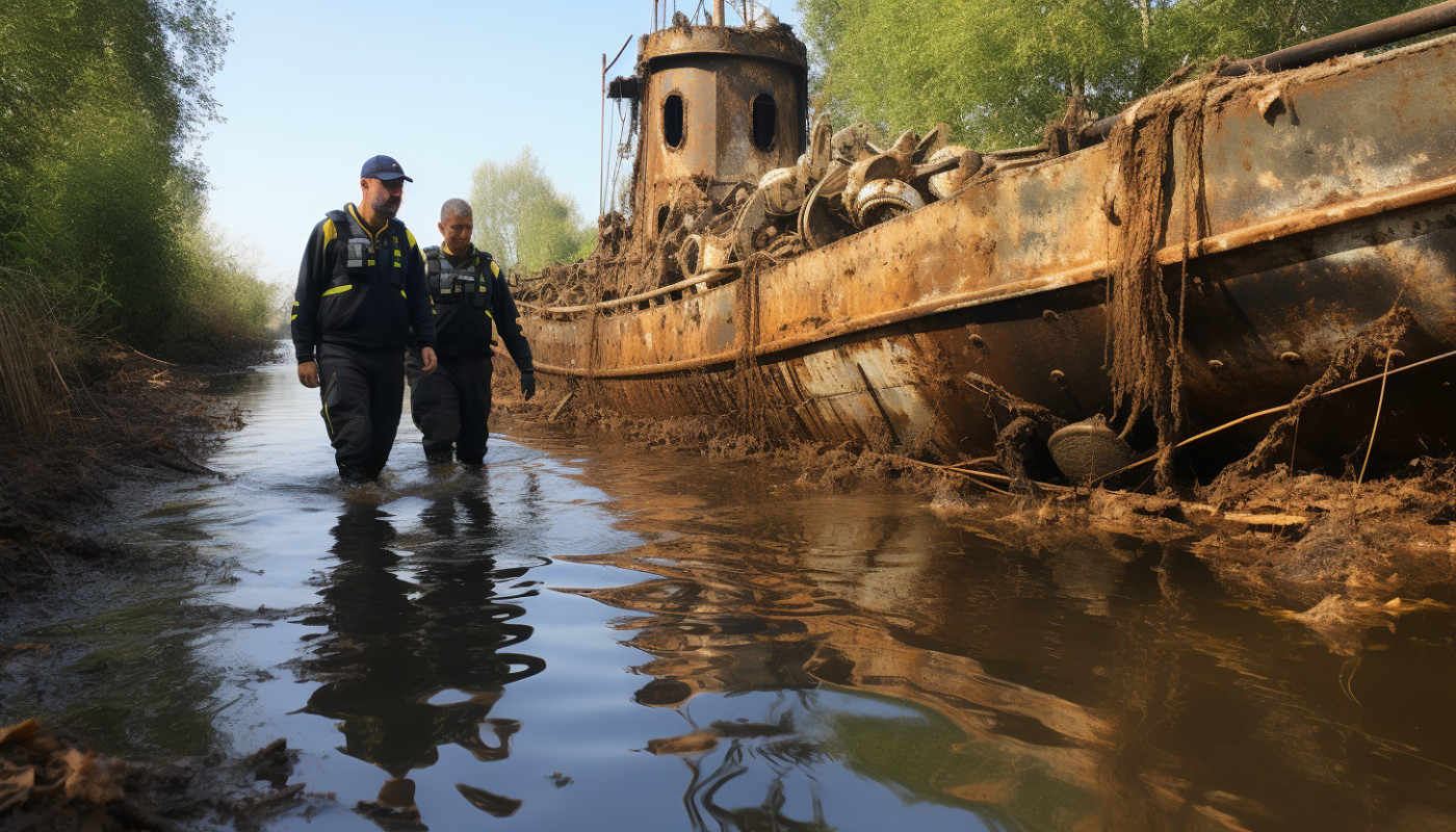 À la découverte de l'enlèvement d'épave Ablon-sur-Seine